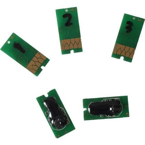 5 pcs for Epson 7700 9700 7710 9710 Compatible Chips for Epson T6361-T6364 T6368 Resettable Chips