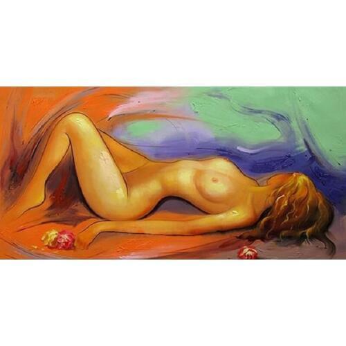 Free Shipping Handmade Modern Abstract Art Oil Painting Wall Deco Canvas Painting