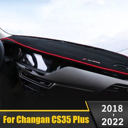 For Changan CS35 2012 2013 2014 2015 2016 Plus 2018 2019 Car Dashboard Cover Dash Mat Sun Shade Pad Carpets ANti-UV Accessories