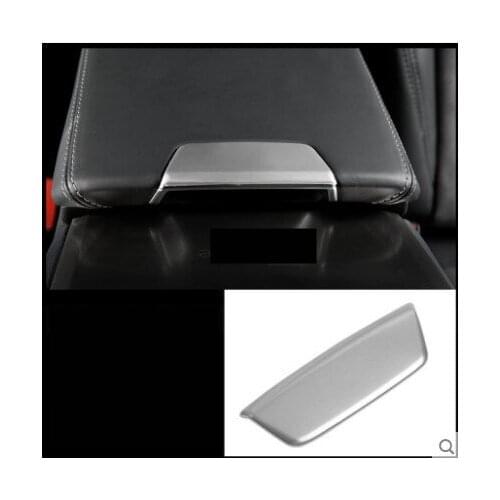 For Audi A6 2019 C8 Car Styling Trunk Storage Box Button Switch Cover Trim Frame Sticker Interior Accessories