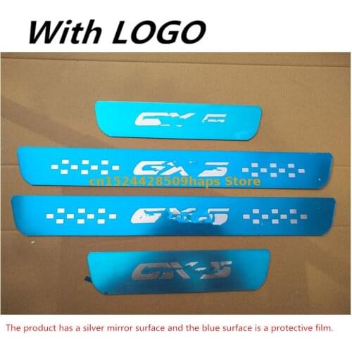 For Auto Styling Mazda Cx-5 Cx 5 Cx5 Door Sill Cover Scuff Plate Guard Car Accessories Sticker Protector 2013 2015 2016 4pcs