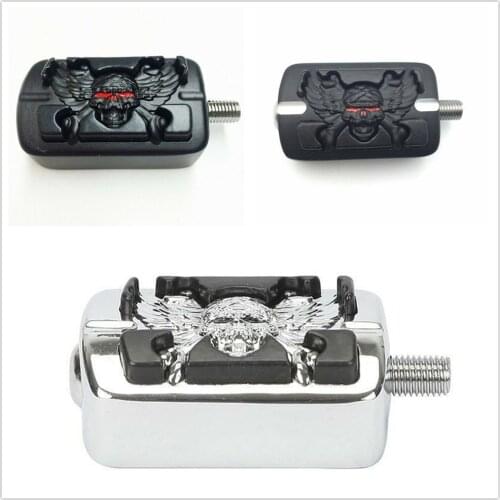 Chrome Zombie Foot Peg Shifter Peg For Harley davidson Street Bob FXDB SuperLow 1200 aftermarket free shipping motorcycle parts