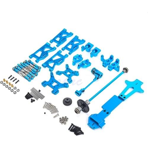Metal C Seat Steering Cup Swing Arm Central Drive Shaft Second floor Board for WLtoys 1:14 144001 RC Car Upgrade Spare Parts