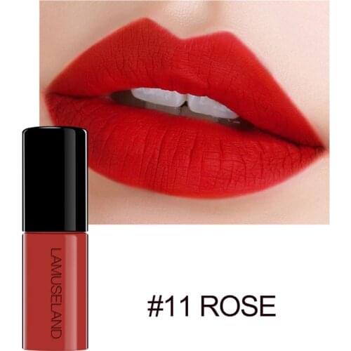 New Hot Sale 1 Mini Lip Glaze Makeup Waterproof Long Lasting Liquid Lipstick color nude color matte liquid moisturizing makeup