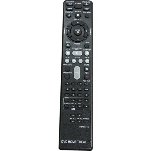 NEW-For LG DVD HOME THEATER Remote Control AKB73636102 Replacement