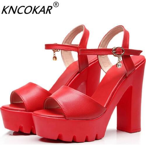 Super Thick 13cm Thick With Model Sandals Qipao Catwalk Fish Mouth Waterproof Platform Sandals Women