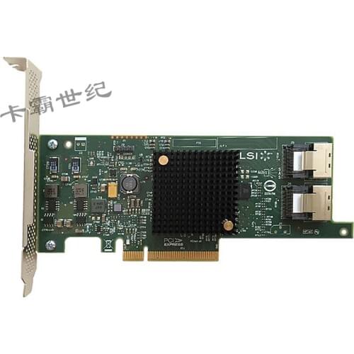 Original authentic LSI SAS LSI00301 9207-8i 6Gb HBA PCI-E 3.0