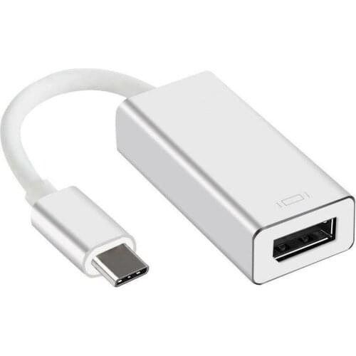 USB-C USB 3.1 TYPE-C to DP Display Port Converter Cable Hub 10Gbps 4K 30HZ 1080P 60HZ Video AV Cord Adapter for Macbook Air 12
