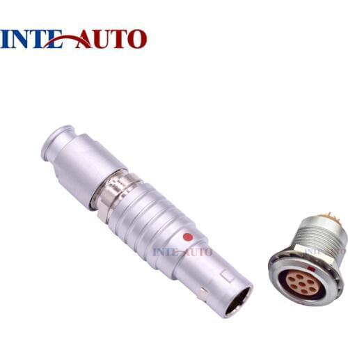 Stanexco 7 pin metal wire circular male female connector plug receptacle, replacement to FTGG.0B.307 EZGG.0B.307