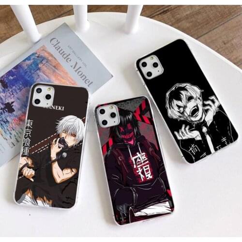 Tokyo Ghoul Trendy Anime Kaneki Ken Phone Case For iphone 12 11 Pro Max Mini XS Max 8 7 6 6S Plus X 5S SE 2020 XR Silicone cover