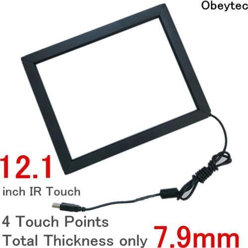 IN STOCK ! Obeytec 12.1" Multi IR touch overlay, Wide Screen, Multi touch (4 points), USB port, Support customized
