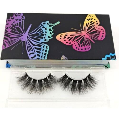 10Pair/ Pack Fluffy Lashes 25mm 3d Mink Lashes Long Thick Natural False Eyelashes Wholesale Lashes Vendors Makeup Mink Eyelashes