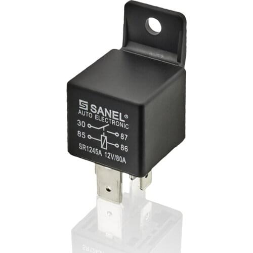 12 Volt Power Relay 80 Amper Made In Turkey
