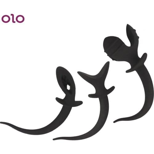 Long Dog Tail Anal Plug Slave BDSM Game Silicone Butt Plugs Gay Prostate Massager Anus Dilator Expander Sex Toys for Women Men