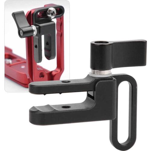 Universal DSLR Camera Cable Clamp Data Line Tie Holder Clip Lock Cable Fixed Clamp for Camera Cage Quick Release L Plate Bracket