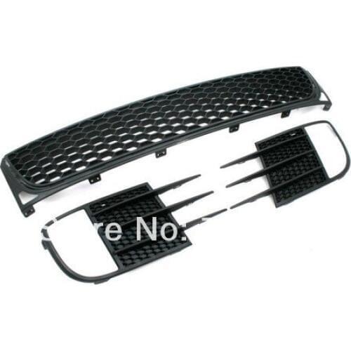 GTI Front Lower Grille Complete Set For VW Golf MK6