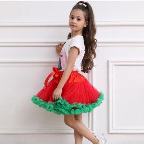 Lovely Childrens Clothes for Girls Dance Cute TUTU Skirts Boneless Pannier Birthday Party Pompous Skirt Toddler Girls Clothing
