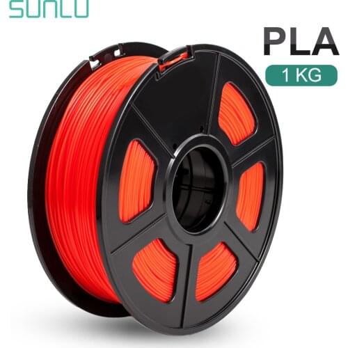 SUNLU 3D Printer Filament PLA/PLA Plus 1.75mm High Quality PLA Filament Low Shrinkage Consumable For 3D Printer And 3D Pens 1KG