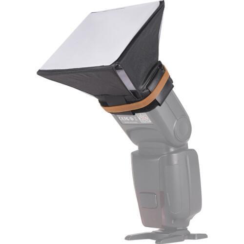Portable Photography Flash Diffuser Mini Softbox Kit for Canon EOS Nikon Olympus Pentax Sony Sigma DSLR Speedlite Flash