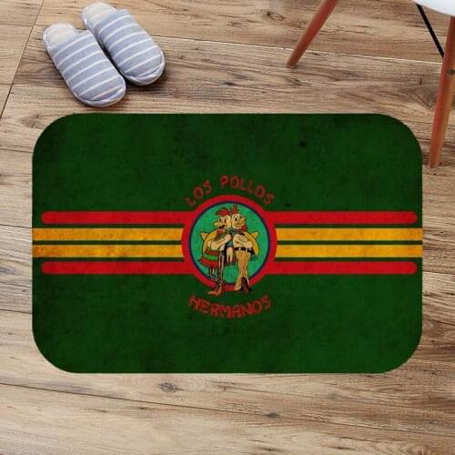 Bathroom Anti-skid Carpet Los Pollos Hermanos Living Room Floor Rugs Customzied Bath Mat Doormat DIY Entrance Door Mats