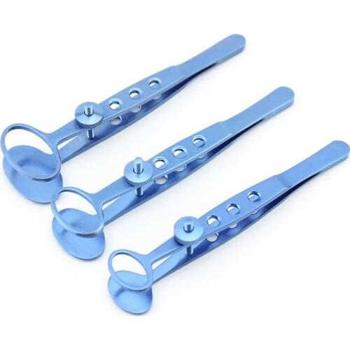 Scattered swollen meibomian gland cyst clip Ophthalmological equipment