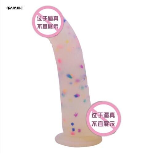 Realistic Penis Super Huge Big Dildo Silicone Flexible With Suction Cup Artificial Penis Female Masturbator Sex Toys S0350