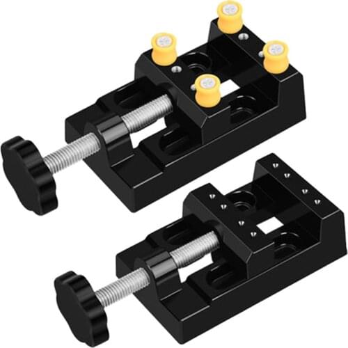 Adjustable Vulture Vise Jaw Bench Clamp Drill Press Opening Parallel Table DIY Sculpture Craft Fixing Fixture Flat Nose Pliers