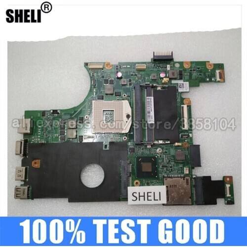 SHELI for DELL 3420 2420 Motherboard Integrated CN-0K4FNR 0K4FNR K4FNR DDR3 Inspiron Intel