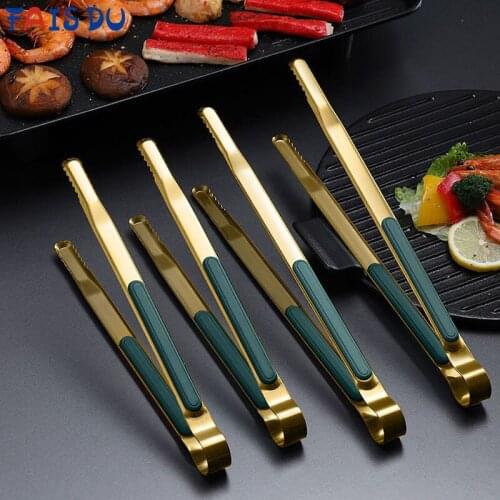 Barbecue Tongs Heat Resistant Hollow-Out Kitchen Food Tools Outdoors Grill For Bbq Accessories Cooking Utensils Gadgets