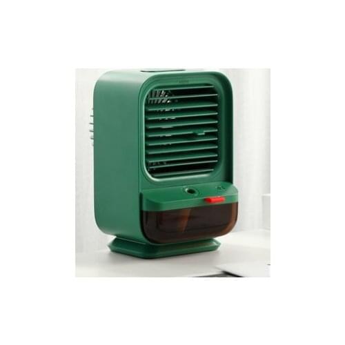 Spray shake head small fan usb fan dual use large wind mute office desktop table humidifier J01