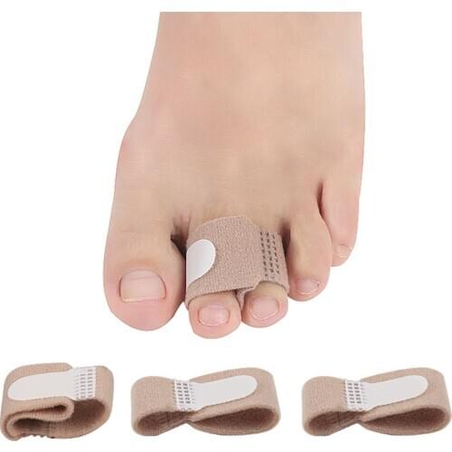 10 Pcs/Set Toe Straightener Hammer Toe Thumb Valgus Concealer Bandage Finger Separator Foot Stretcher Care Tool Foot Care