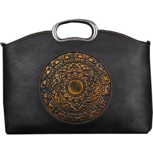 Women Handbag Genuine Leather Handmade Bag,Vintage Top tote Shoulder Bags Handbag Crossbody Bags 2021 Fashine New Style