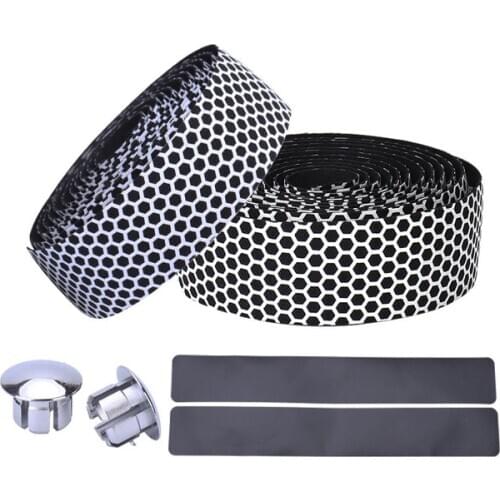 1 Piece Road Bike Bicycle Handlebar tape Camouflage Cycling Handle Belt Cork Wrap Bicycle EVA PU Breathable Handlebar Tape Wrap