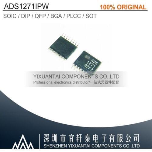 1pcs/lot 5pcs/lot 10pcs/lot Free shipping 100% original ADS1271IPW ADS1271 TSSOP16