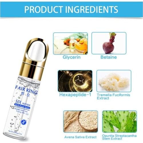 15Ml Fair King Collagen Face Cream Hyaluronic Acid Whitening Cream Facial Skin Care Anti Aging Moisturizer Face Retinol Serum