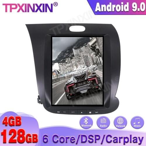 Wireless Carplay Android 9.0 For KIA K3 CERATO FORTE 2013-2018 Car GPS Navigation Stereo Head Unit Multimedia Player Auto Radio