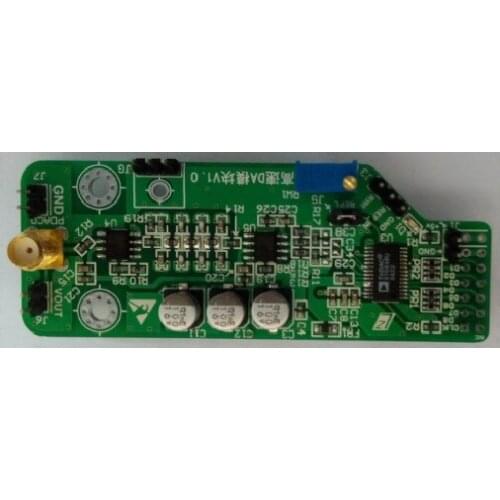 Free shipping High speed DA module parallel 100M DA waveform generated FPGA AD9708 board