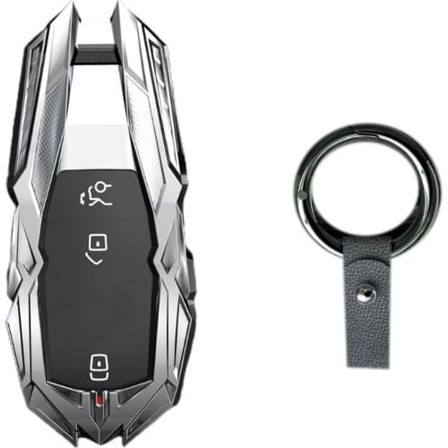 Zinc Alloy Car Key Fob Case Protector Holder for Benz E/C/GLE Auto Accessories 1XCF