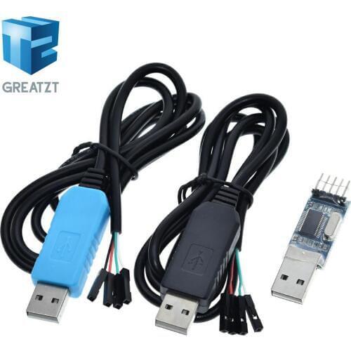 GREATZT Smart Electronics PL2303 PL2303HX USB to UART TTL Cable Module 4p 4 pin RS232 Converter Serial Line Support Linux Mac W