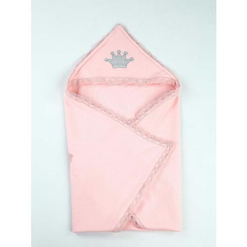 Pink 85 X85 cm Girl Baby Swaddle Blanket