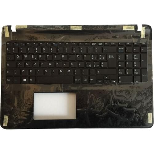 Italy laptop keyboard FOR SONY VAIO SVF152A29T SVF1521 SVF152C26L SVF153A1YL SVF15218CXW IT with palmrest Upper/NO Touchpad