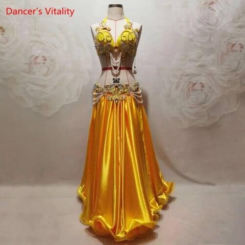 Bellydance Costume Luxory Whole Sale Clothes Women Belly Dancing Performance Suit Customize Adult Child Oriental Dance Outfit