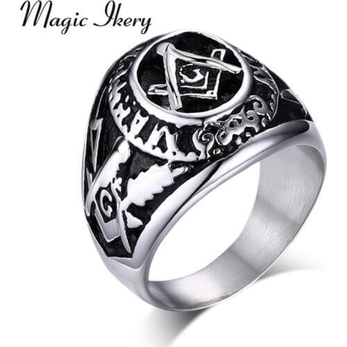 Серебряные кольца для мужчин Magic Ikery China At AliExpress