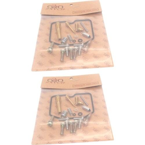 Carburetor Repair Kit 2 SET For EL 250 250D EL250 Eliminator 1988-1990 1996 250E Air screw