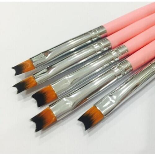 Drawing Painting Manicure Pen Brushes Design Nail Art Makeup Tools Professional Acrylic French Beauty Brush 1 PC