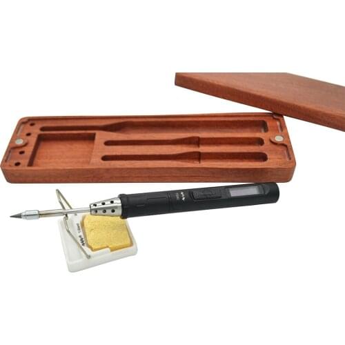Logend high-grade wooden TS80 iron receive a case the original wooden box