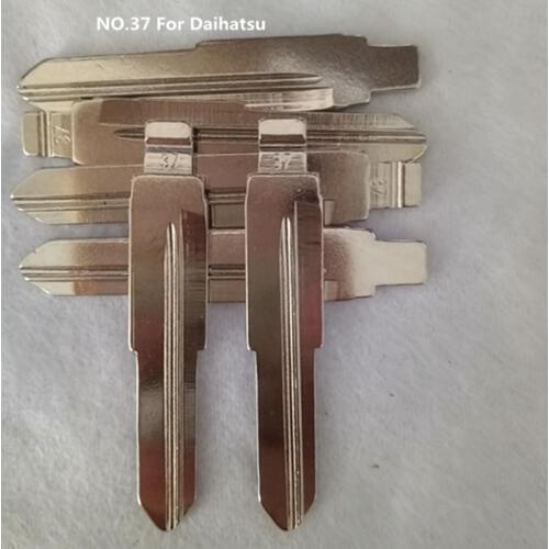 DAKATU Car Blank Replacement Key Blade NO.37 For Daihatsu Flip Remote KEY/ Transponder key blade replacement