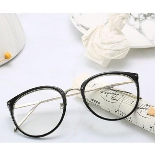 1PC New Fashion Sunglasses Driver Goggles Women Trend Transparent Lens Myopia Eyeglasses Reading Glasses Goggles Car Accessries