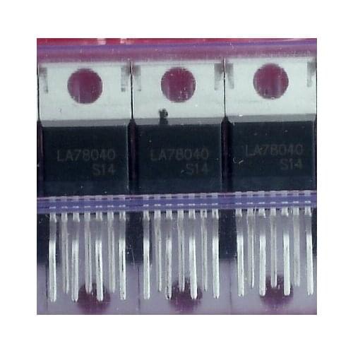 10PCS LA78040 A78040 78040 TO-220-7