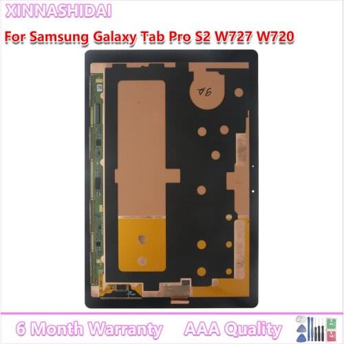 100%Tested For Samsung GALAXY TabPro S2 SM-W727 W720 W727 SM-W737 LCD Display Digitizer Screen Touch Panel Assembly 12.0"